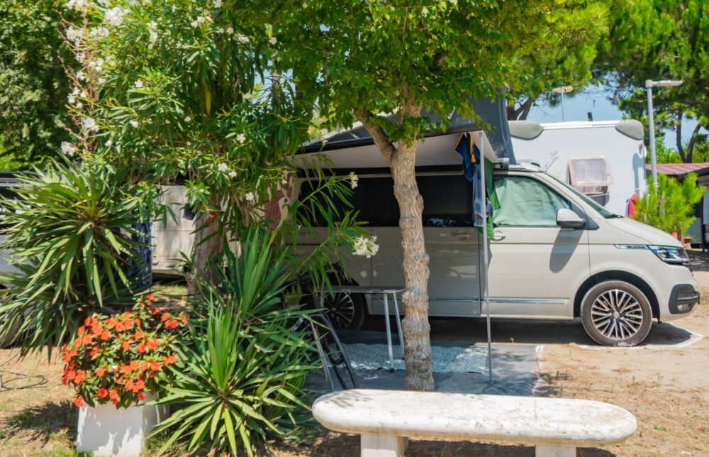 Campsite in the Po Delta Park | Bike Excursions | Camping Reno