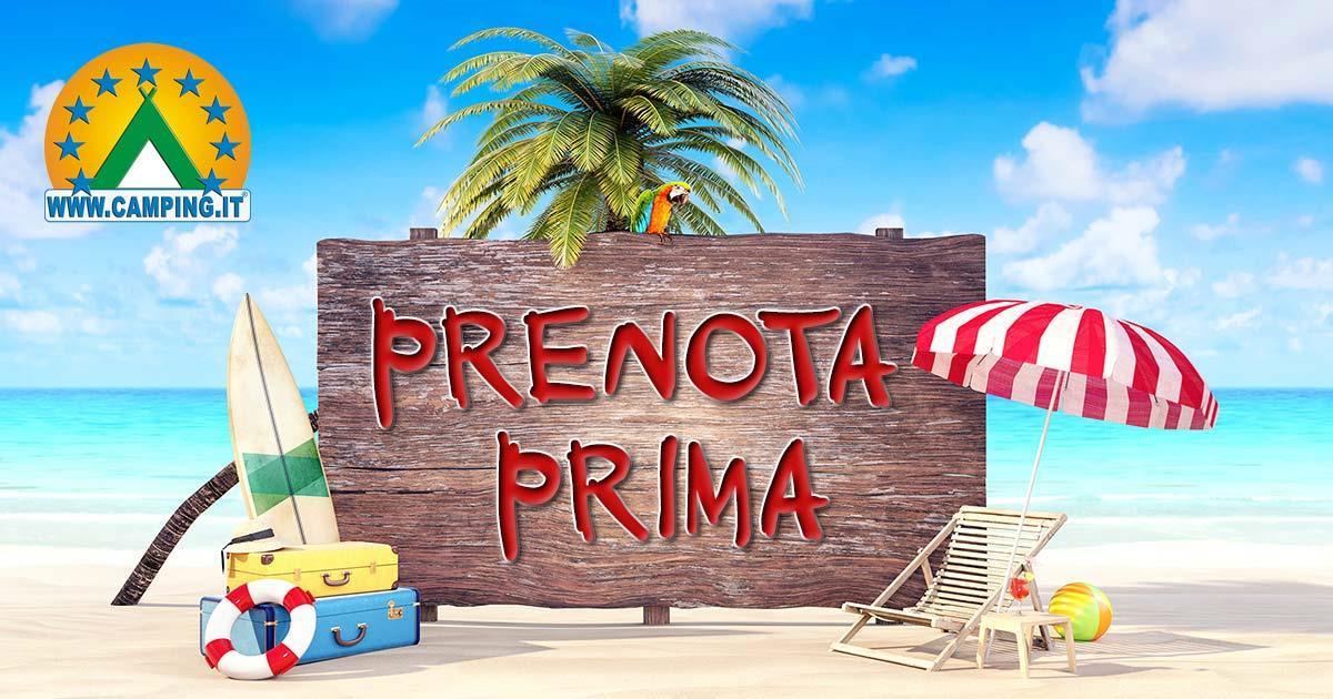Offerta Camping Prenota Prima | Camping Pineta