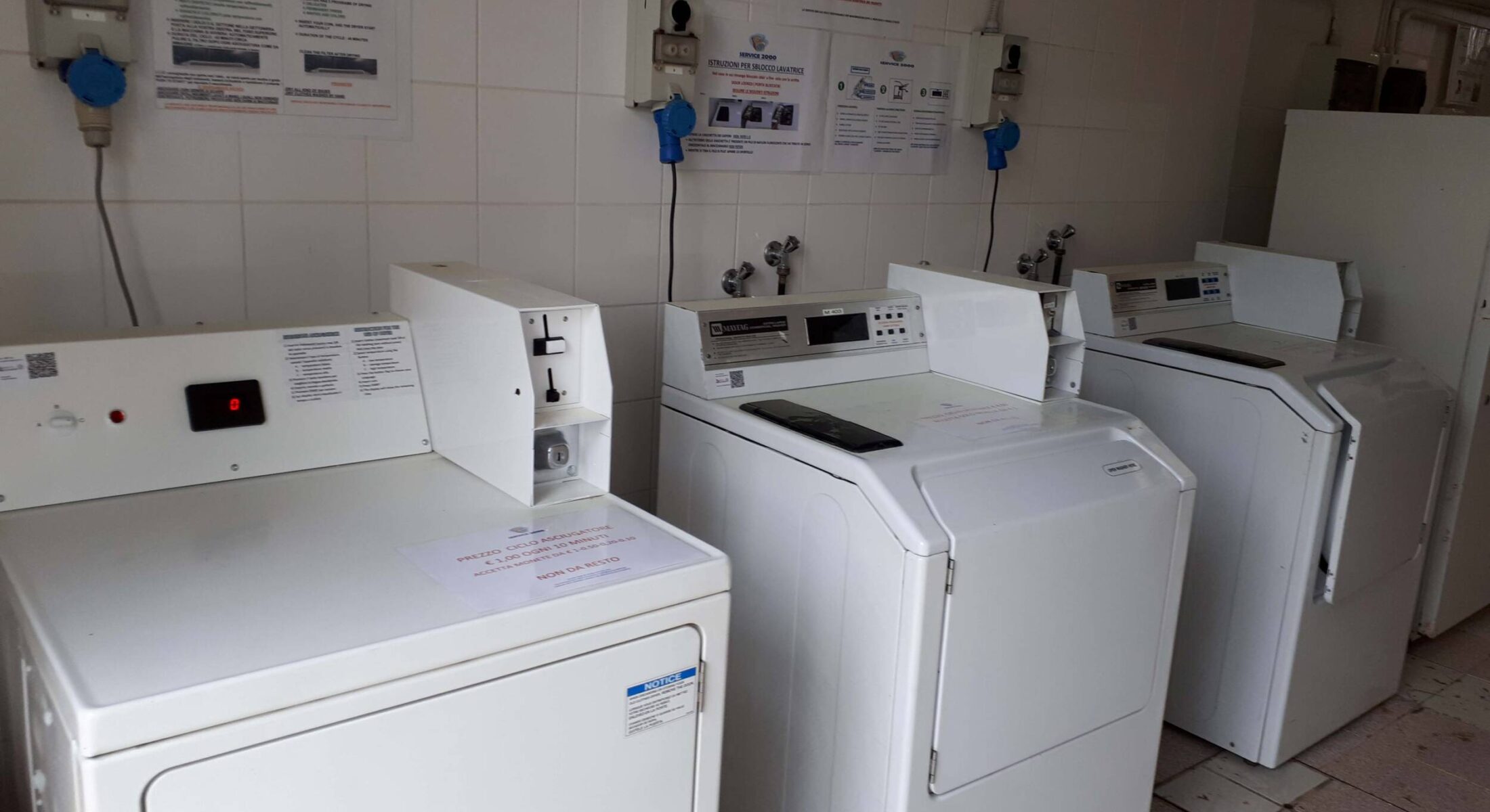 Camping Lido di Spina | Servizio Lavanderia