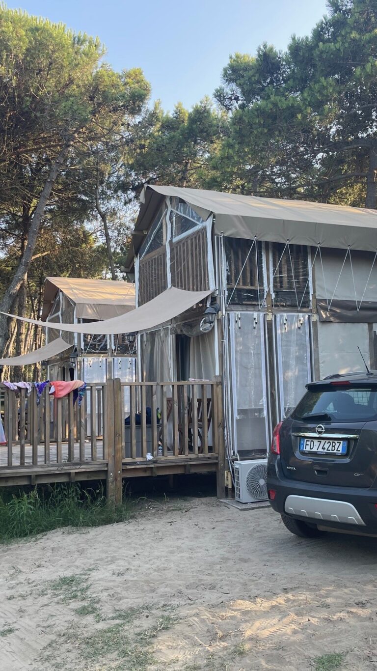 Glamping Po Delta Park Italy | Air Lodge Tent Double Deck